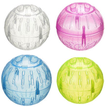 Load image into Gallery viewer, New Small Pet Run The Ball Toy Home Hamster Transparent Running Ball 10cm Jogging Pets Chinchilla Guinea Pig Mini Trot Ball
