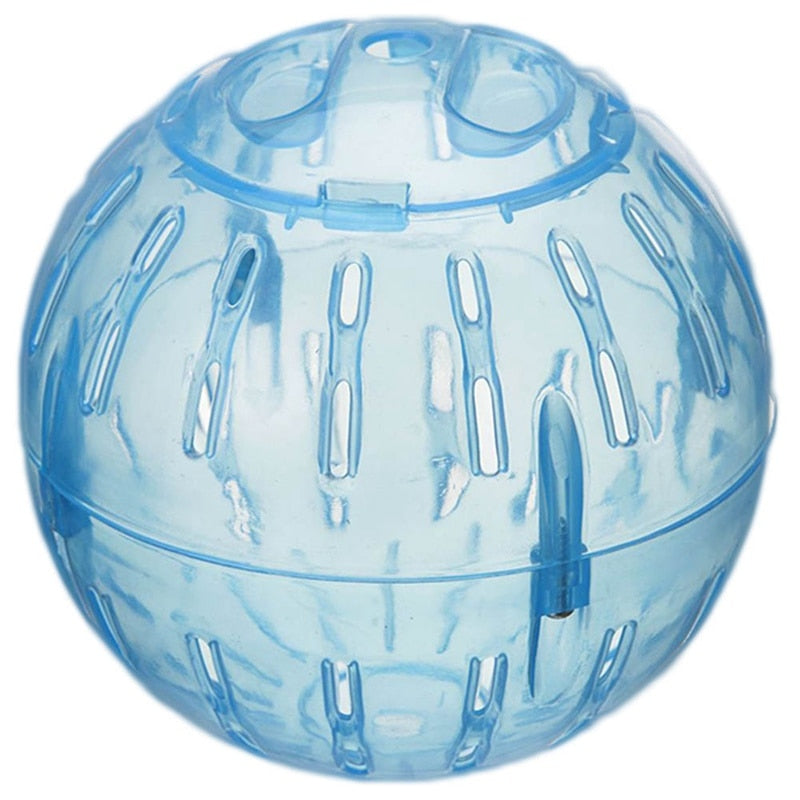 New Small Pet Run The Ball Toy Home Hamster Transparent Running Ball 10cm Jogging Pets Chinchilla Guinea Pig Mini Trot Ball