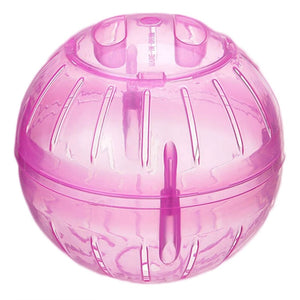 New Small Pet Run The Ball Toy Home Hamster Transparent Running Ball 10cm Jogging Pets Chinchilla Guinea Pig Mini Trot Ball