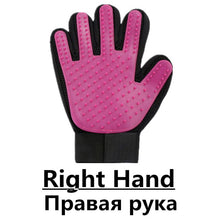 Load image into Gallery viewer, Hot Haustier Hund Katze Pflege Pinsel Handschuh Pet Haar Deshedding Kamm Pinsel Kätzchen Welpen Massage Waschen Pinsel Handschuh für Tier katze Hund
