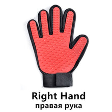 Load image into Gallery viewer, Hot Haustier Hund Katze Pflege Pinsel Handschuh Pet Haar Deshedding Kamm Pinsel Kätzchen Welpen Massage Waschen Pinsel Handschuh für Tier katze Hund
